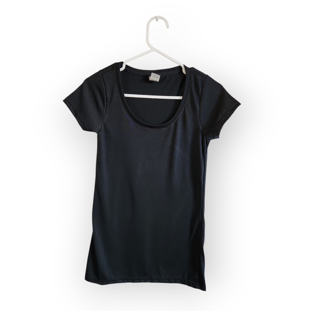 Gildan Women's Black Short Sleeve Tee Size XS